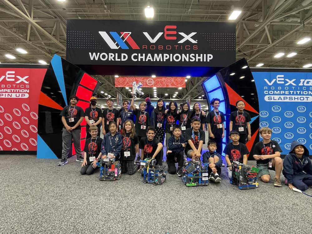 Rolling Robots Robotics Team at VEX World Championship 2023