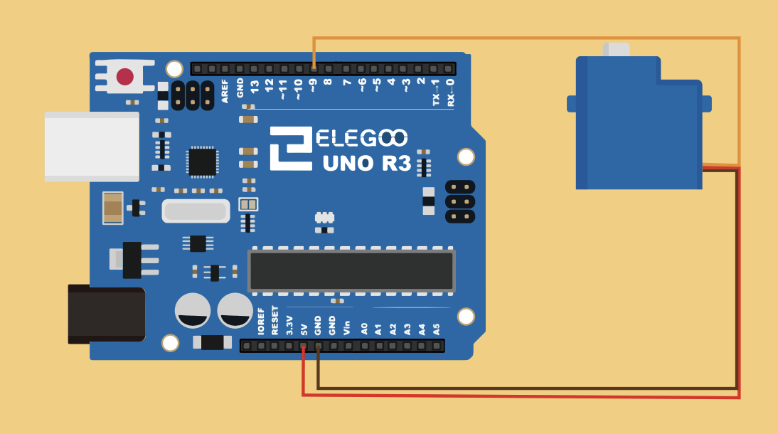 Servo Arduino Wiring